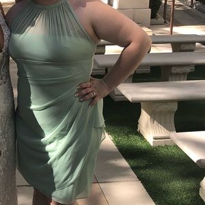David’s Bridal dress (meadow color size 14)